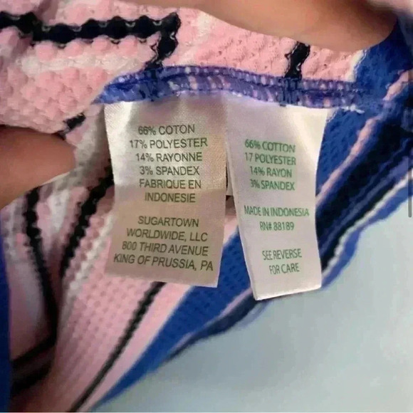 Lilly Pulitzer Bay Dress Striped Boatneck Knit- Medium - Picture 4 of 8